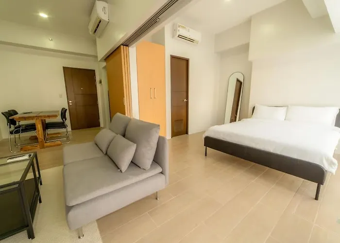 Stayhere Skandanavian Designed 1br In Greenbelt Manila